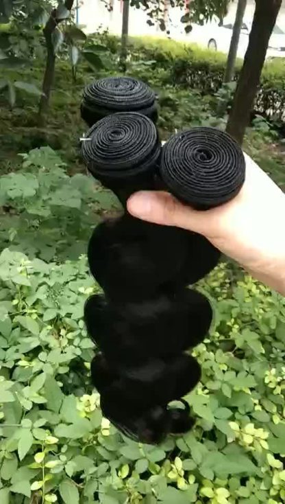 Body wave Brazilian hair curtain - Image 7