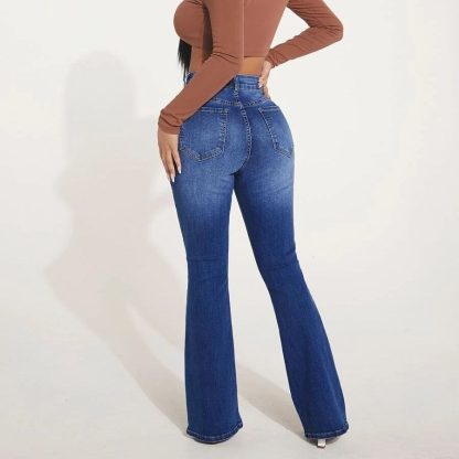 High Waist Stretch Clinch Skinny Skinny Jeans - Image 4