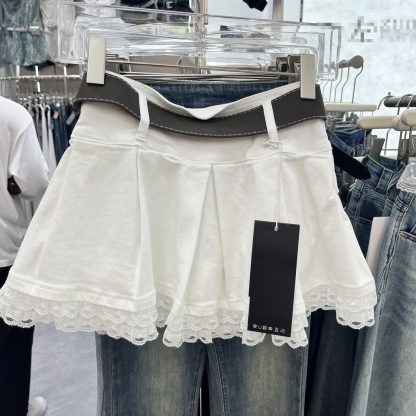 Design Lace Stitching Skirt - Image 5