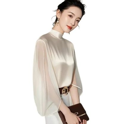 Temperament Shirt Senior Sense Light Luxury Shirt - Image 2