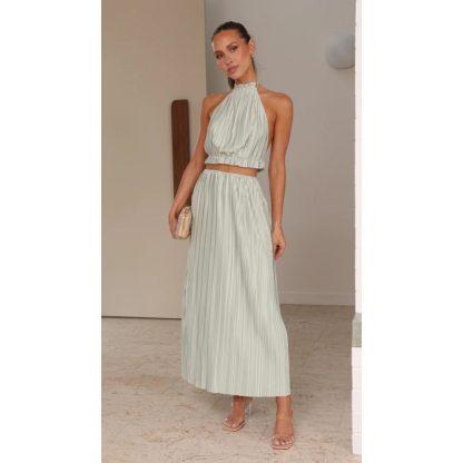 Halter Backless Sexy Lacing Suit - Image 9