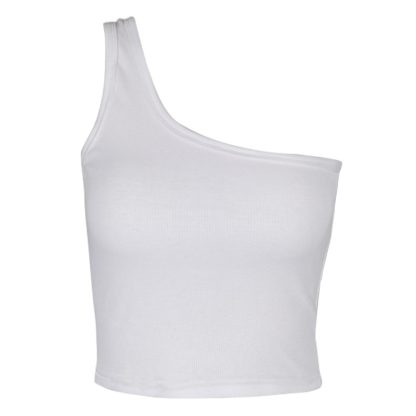 Women's One-shoulder Sleeveless Vest - Image 5