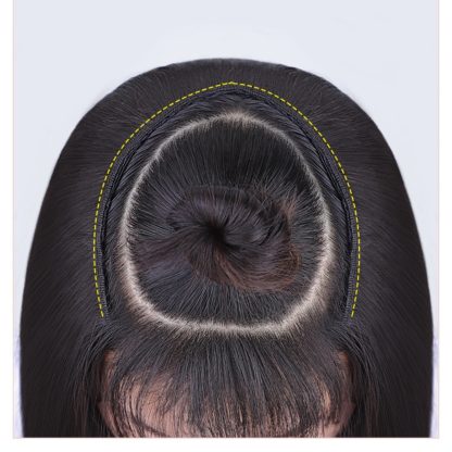 U-shaped One Piece Invisible And Seamless Wig Piece - Image 5