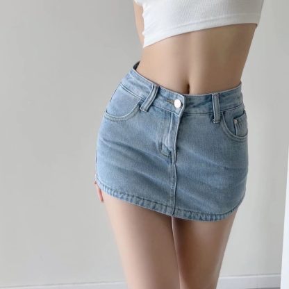 High Waist A- Line Skirt Women - Image 2