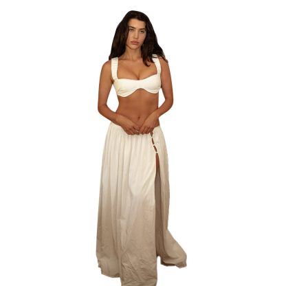 Vacation Style Hot Girl Minicoat Split Skirt Suit Female - Image 5