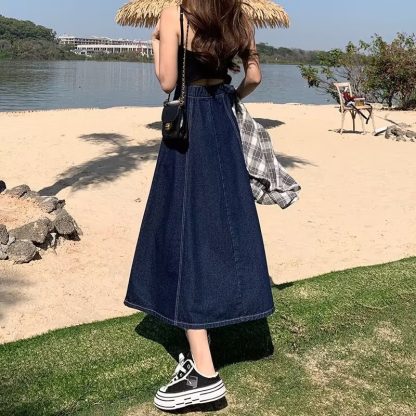 Denim Skirt Women's Mid-length Autumn - Image 2