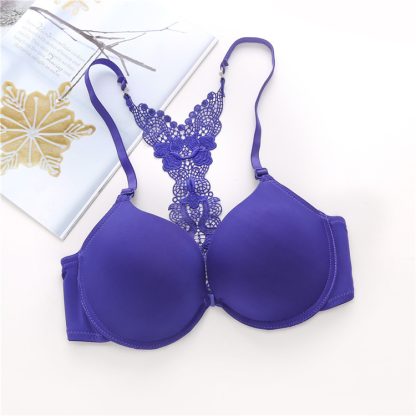 Front Closure Y-type Beauty Back Girls Push Up Bra - Image 10