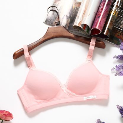 Cross-type Breastfeeding Bra, No Steel Ring, Double Buckle, Breastfeeding Underwear For Pregnant Women - Image 4