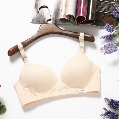 Cross-type Breastfeeding Bra, No Steel Ring, Double Buckle, Breastfeeding Underwear For Pregnant Women - Image 3