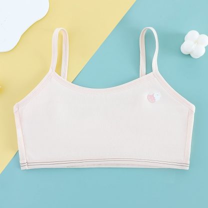Developmental Girl Bra Adolescent Quilted Cotton Underwear - Image 7