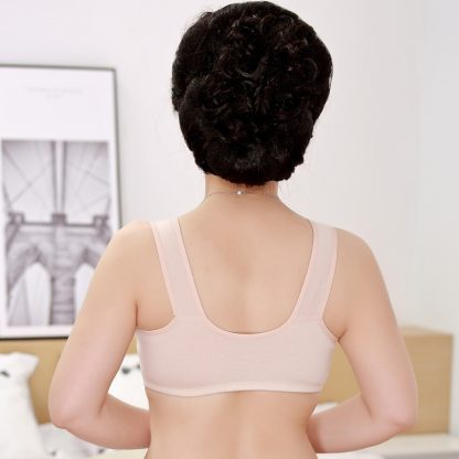 Women's Soft Cotton Printed Front Button Bra - Image 2
