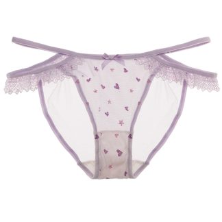 Women's low waist mesh panties