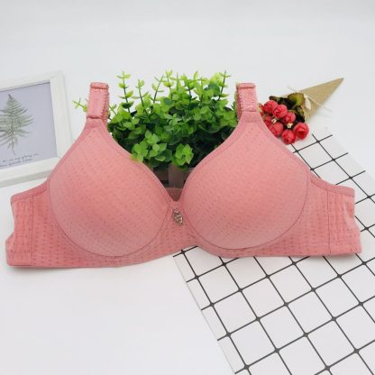 Bamboo Charcoal Cup Cotton Bra 3 Breasted Without Steel Ring - Image 8
