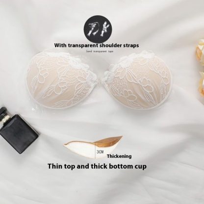 Women's Nipple Sticker Wedding Strap Invisible Bra - Image 4