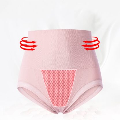 High-waisted Abdomen Panties Ladies Postpartum Hip-lifting And Shaping Seamless Panties - Image 4