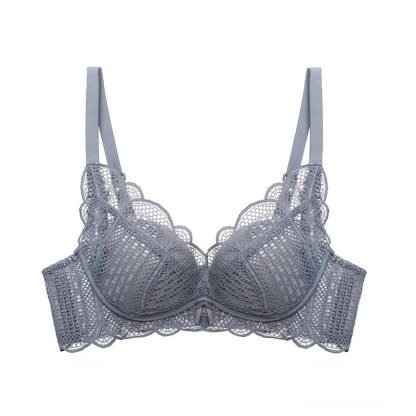 Women's Small Chest Thickening Bra Without Steel Ring Adjustable Type 3 4 Wen Bra