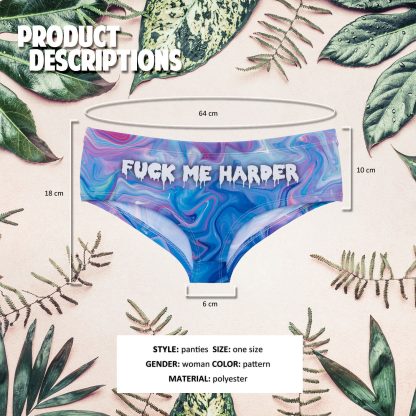 Printed Seamless Breathable Women's Panties - Image 4