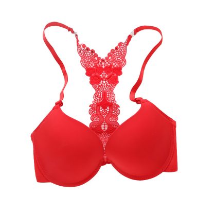 Front Closure Y-type Beauty Back Girls Push Up Bra - Image 5