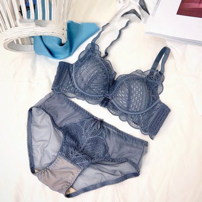 Women's Small Chest Thickening Bra Without Steel Ring Adjustable Type 3 4 Wen Bra - Image 2