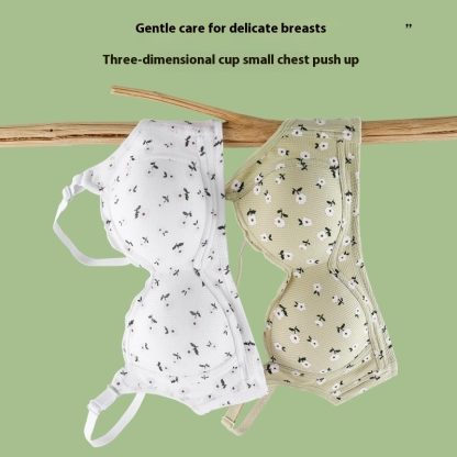 No Steel Ring Thin Underwear Gathering Bra - Image 2