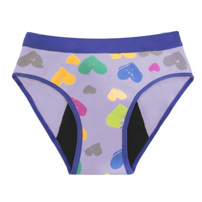Girls Multicolor Fashion Print Leakproof Panties - Image 5