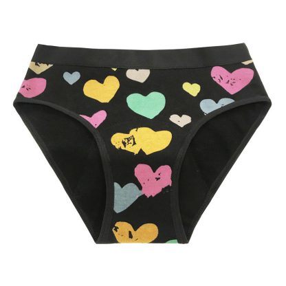 Girls Multicolor Fashion Print Leakproof Panties - Image 6