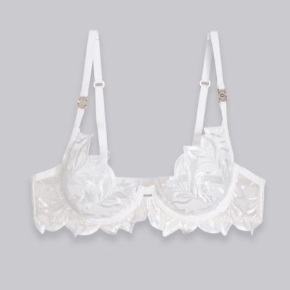 Sexy Embroidery Lace Bra Panties Set - Image 8