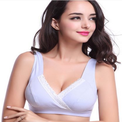 Maternity Underwear Nursing Sleep Bra Vest - Image 3