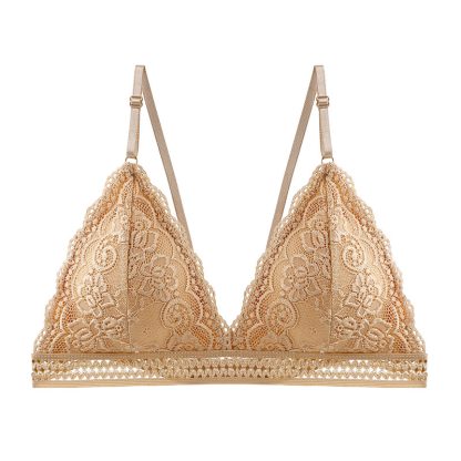 Women's Lace Chest Wrap Beauty Back And Push Up Comfortable Bra - Image 7