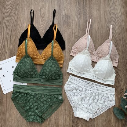 Steel ring small chest gathered bra - Image 2
