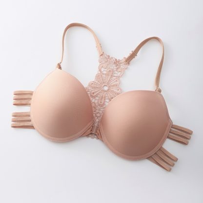 Buckled Front And Shaped Back Fashion Sexy Push Up Push Up Glossy Seamless Underwear For Women - Image 2