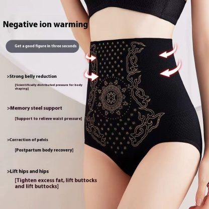 Powerful Seamless High Waist Belly Shaping Panties Women - Image 2