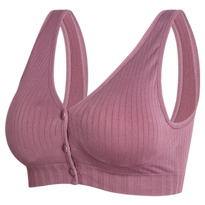 Pregnant Women's Large Size Vest Style Nursing Bra - Image 3