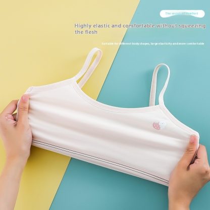 Developmental Girl Bra Adolescent Quilted Cotton Underwear - Image 3