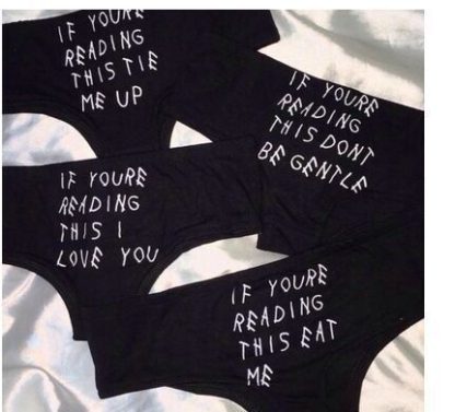 Hot Sale Letter Print Panties - Image 5