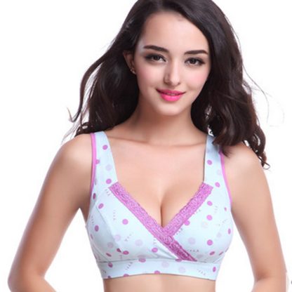 Maternity Underwear Nursing Sleep Bra Vest - Image 4