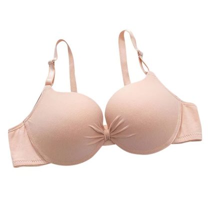 New Bow Girl's Underwear Comfortable Breathable Cotton Bra - Image 3