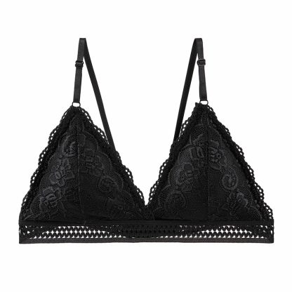 Women's Lace Chest Wrap Beauty Back And Push Up Comfortable Bra - Image 5
