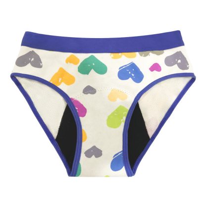 Girls Multicolor Fashion Print Leakproof Panties - Image 4