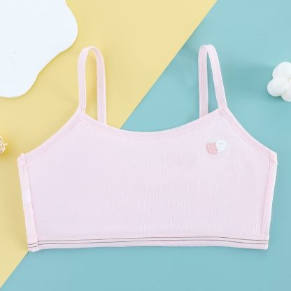 Developmental Girl Bra Adolescent Quilted Cotton Underwear - Image 8