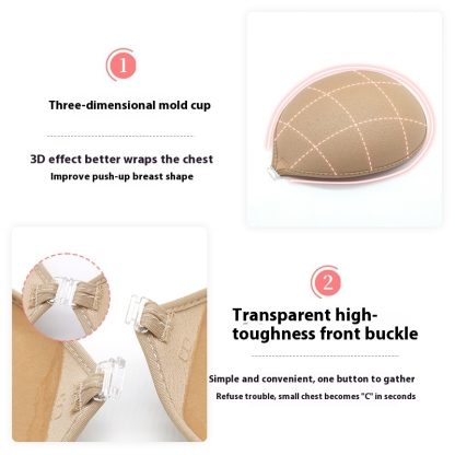 Strapless Push Up Breathable Invisible Bra - Image 3
