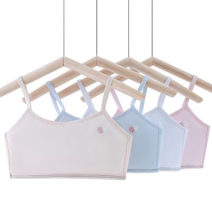 Developmental Girl Bra Adolescent Quilted Cotton Underwear - Image 5