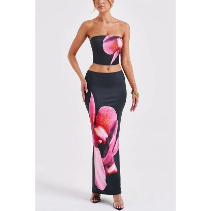 Fashion Vacation Women's Clothing Skirts Two-piece Set - Image 2
