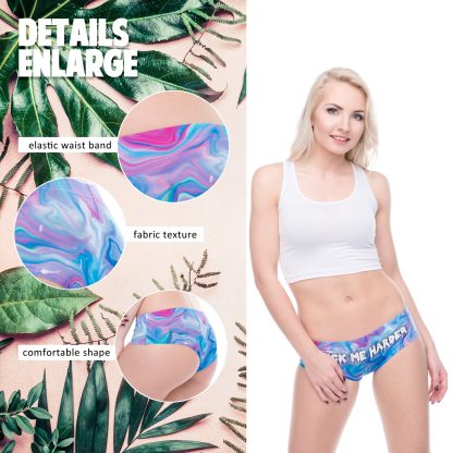 Printed Seamless Breathable Women's Panties - Image 5