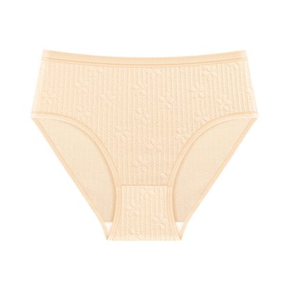 Women's Fashion Solid Colour Jacquard Panties - Image 2