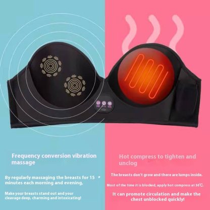 New Smart Massage Hot Compress Home Massage Bra Underwear - Image 4